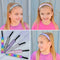 FROG SAC 6 PCS Mermaid Elastic Headbands for Girls, Adjustable Non Slip Headband Hair Accessories for Kids, Stretch No Slip Head Bands for Preteen, Girl Mermaids Birthday Party Favors FROG SAC