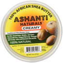 ASHANTI NATURALS 100% SOFT AND CREAMY NATURAL AFRICAN SHEA BUTTER, WHITE, 8 OZ. Ashanti Naturals