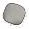Polyte Premium Hypoallergenic Chemical Free Microfiber Fleece Makeup Remover and Facial Cleansing Cloth, 5 x 5 in, 10 Pack (Gray) POLYTE