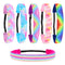 FROG SAC 6 PCS Tie Dye Elastic Headbands for Girls, Non Slip Hair Bands, Stretchy Adjustable Rainbow Girl Head Bands for Teens, Cute Hair Accessories Party Favors for Kids (Tie Dye) FROG SAC Store