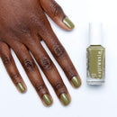 essie expressie Quick-Dry Vegan Nail Polish, Precious Cargo-Go!, Olive Green, 0.33 Ounce essie
