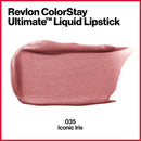 REVLON ColorStay Ultimate Liquid Lipstick, Satin-Finish Longwear Full Coverage Lip Color, Iconic Iris (035), 0.07 oz REVLON