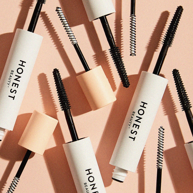 Honest Beauty Liquid Eyeliner, Black, 0.058 fl. oz. and Honest Beauty Extreme Length Mascara + Lash Primer | 2-in-1 Boosts Lash Length, Volume & Definition, 0.27 fl. oz. Honest Beauty