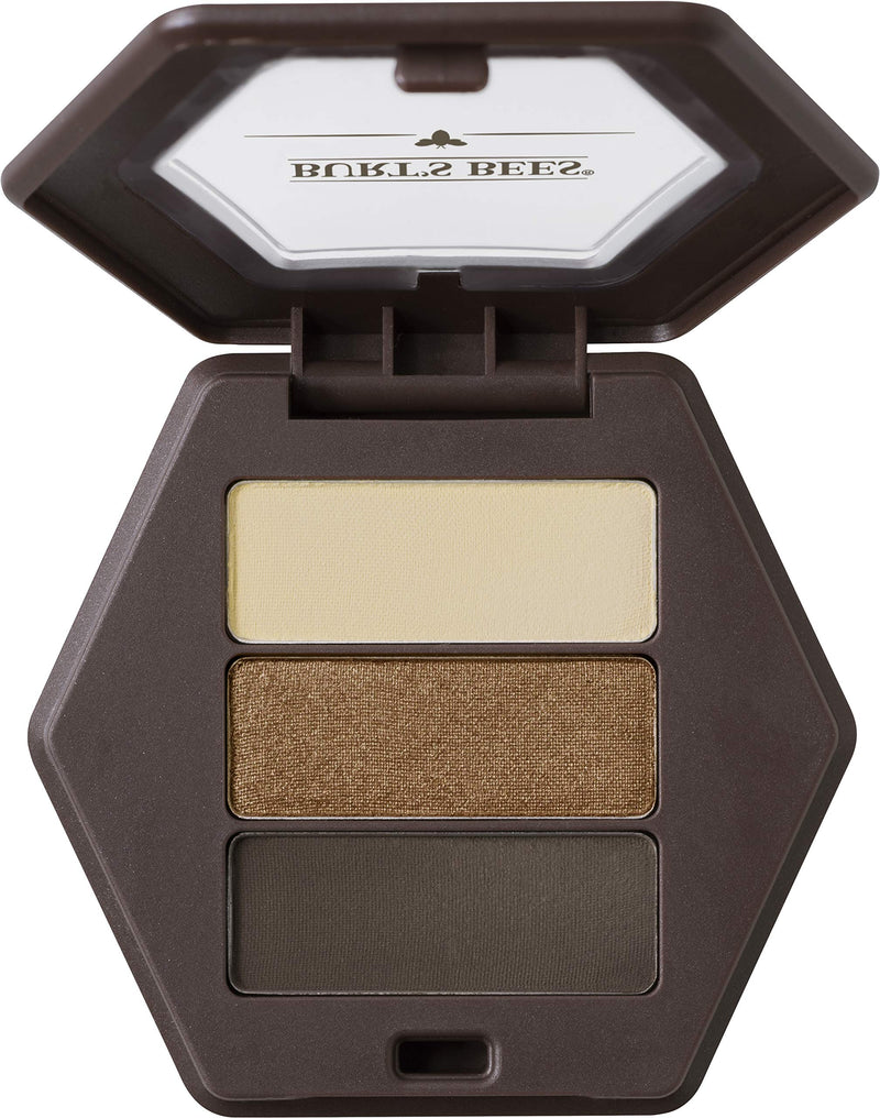 Burt's Bees 100% Natural Origin Eye Shadow Palette Trio Dusty Woods - 0.12 Ounce Burt's Bees