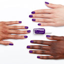essie expressie Quick Dry Vegan Nail Polish, Vibrant Purple with Blue Undertones, No Time to Pause, 0.33 Ounce essie