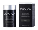 CUVVA Hair Fibers for Thinning Hair (BLACK) - Keratin Hair Building Fiber Hair Loss Concealer - Thicker Hair in 15 Seconds - 25g/0.87oz Bottle - For Men & Women CUVVA