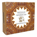 Mosaic All Natural Soaps w/ Organic Ingredients, Shampoo Bar Soap, Vegan Soap, Cold Pressed, Hand Soap, Body Soap Bars for Men, Moisturizing, Soap Bar Gift Set 4.0 oz (PREMIUM 2) AnatoliaDaphne
