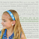 FROG SAC 6 Unicorn Headbands for Girls, Adjustable No Slip Cute Headband Hair Accessories for Kids, Little Girl Head Band FROG SAC