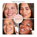 Ogee Sculpted Face Stick (MOONSTONE - ULTRAVIOLET SHEEN) Certified Organic Highlighter Makeup - Multi-Use Glow Highlighter Stick Infinity Warehouse