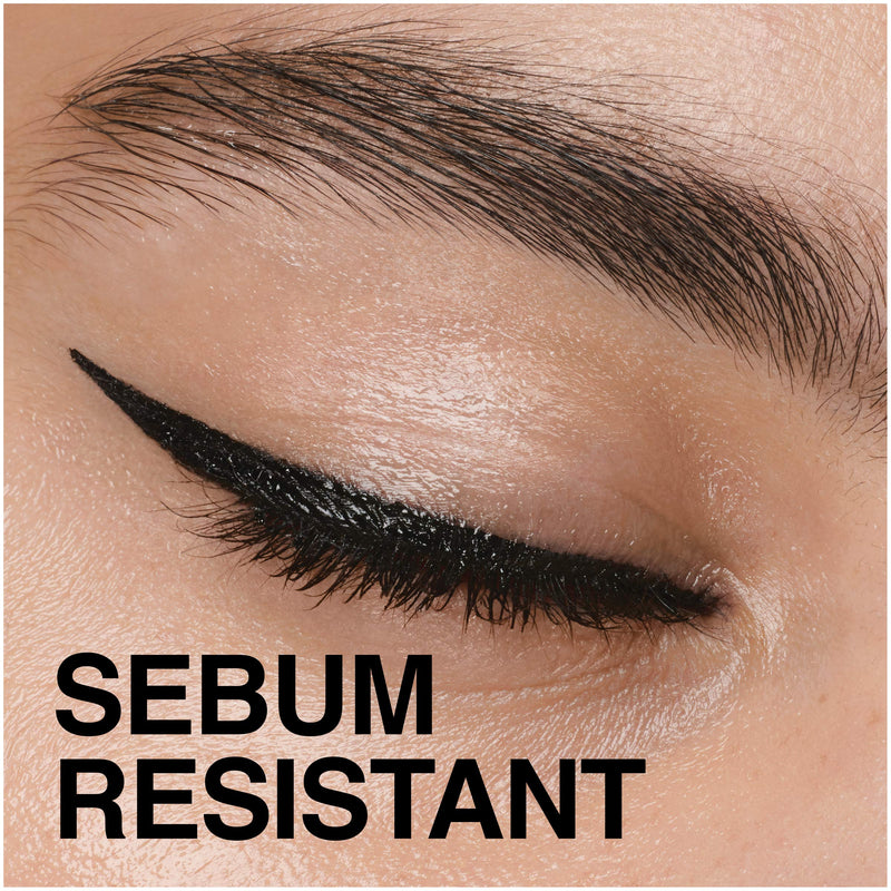 Maybelline New York Tattoo Studio Liquid Ink Eyeliner Makeup, up to 36HR Wear, Sweat Resistant, Smudge Resistant, Ink Black, 0.08 Fl.Oz Maybelline New York