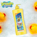 Suave Kids 3-in-1 Spongebob, Tear Free, Body Wash, Shampoo and Conditioners, Dermatologist Tested, 28 Oz Pack of 4 Infinity Warehouse