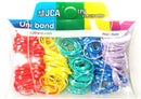 Vivid Colored TPU Hair Elastic Band(pastel-dotted), Colorful, Hair band made in Korea Uni Band