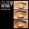 Maybelline New York Color Tattooup to 24Hr Longwear Waterproof Fade Crease Resistant Blendable Cream Eyeshadow Pots Makeup, Golden Girl, 0.14 oz Maybelline New York