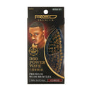 RED by KISS 360 Power Wave X Bow Wow Premium Boar Bristles 100% Natural Medium Soft (Curved Palm Brush - BORP01) Kiss Store