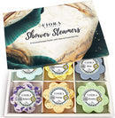 Fiora Naturals Shower Steamers Aromatherapy Gift- 6 Shower Bombs Vapor Tablets with Essential Oils for Stress Relief Vaporizing Spa Shower, Bath Bomb for Shower, Mothers Day Gift for her Fiora Naturals Store