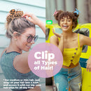 Hair Claw Clips (8 Pack), Large Hair Clips for Women (Trendy Matte Colors), Claw Clips for Thick Hair (Premium Acrylic), Hair Claws, Jaw Clips, Large Hair Clip (XXL) FREEDOM GOODS