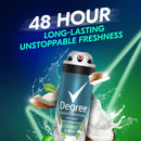 DEGREE Men Antiperspirant Deodorant Spray Coconut & Mint 48-Hour Protection,3.8 Ounce, 3 Count DEGREE