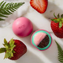 eos USDA Organic Lip Balm - Strawberry Sorbet | Lip Care to Moisturize Dry Lips | 100% Natural and Gluten Free | Long Lasting Hydration | 0.25 oz eos