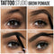 Maybelline TattooStudio Brow Pomade Long Lasting, Buildable, Eyebrow Makeup, Medium Brown, 1 Count Maybelline New York