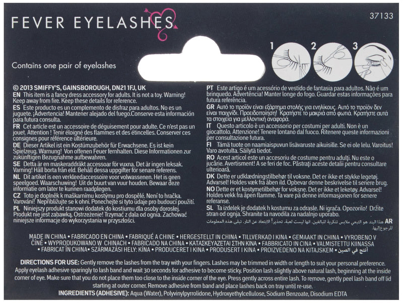 Smiffys Eyelashes Smiffys