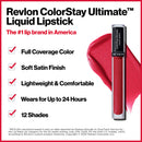 REVLON ColorStay Ultimate Liquid Lipstick, Satin-Finish Longwear Full Coverage Lip Color, Iconic Iris (035), 0.07 oz REVLON