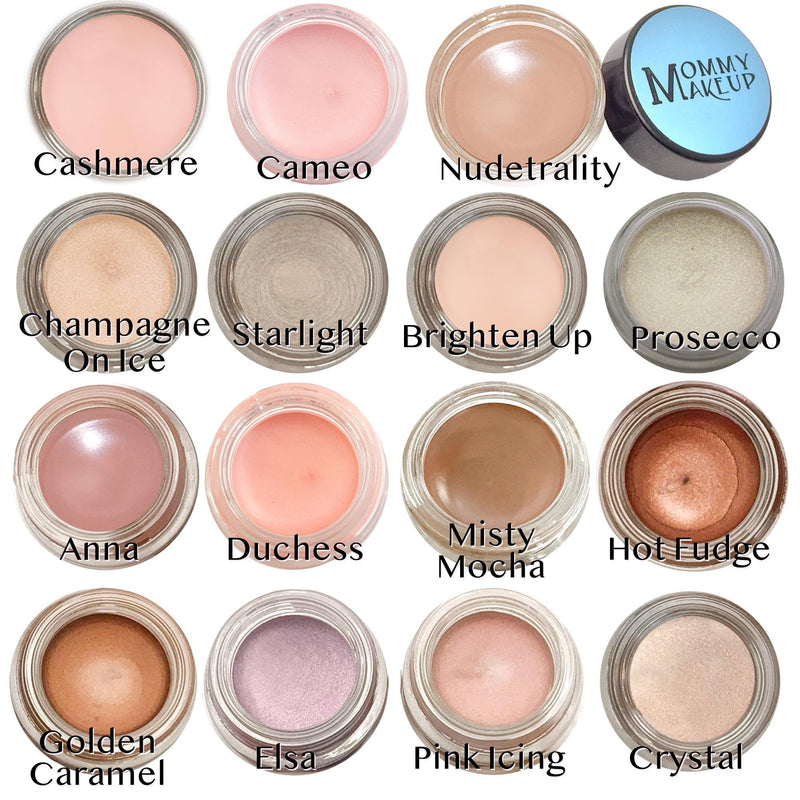 Any Wear Creme in Anna (a matte warm rosy beige) - The ultimate multi-tasking cosmetic - Smudge-proof Eye Shadow, Cheek Color, and Lip Color all-in-one by Mommy Makeup [Anna] Mommy Makeup