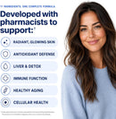 Liposomal Glutathione Supplement, 1150mg 11-in-1 Complex with NAC, 60ct Infinity Warehouse