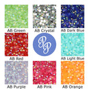 Red Rhinestones in 6mm for Flatback Nail Art Diy Decoration and Craft (6MM) PixelPiece