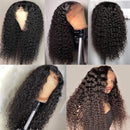Water Wave Pre Plucked 4x4 Lace Front Wigs for Black Woman 20inch 100% unprocessed Lace Front Human Hair Wigs with Baby Hair Water Wave Closure Wigs for Woman Water Wave Lace Wigs TESLAL Store