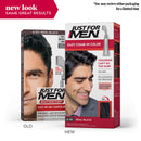 Just For Men Easy Comb-In Color (Formerly Autostop) Mens Hair Dye, Easy No Mix Application - Real Black, A-55, 3 Pack Just for Men