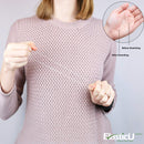 Hair Elastics - STRONG - REUSEABLE - clear Premium Polybands Pack of 70 for Ponytail by ElasticU ElasticU
