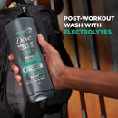 DOVE MEN + CARE Post-Workout Body Wash 3N1 Revive 4 Count For Men With Tea Tree Oil, 18 oz Infinity Warehouse