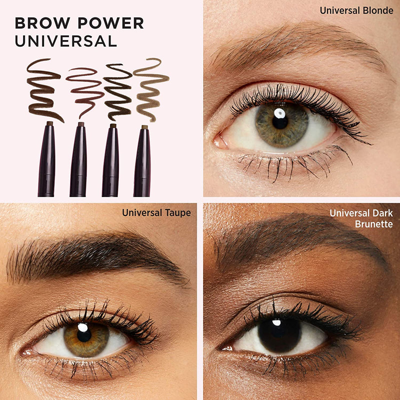 IT Cosmetics Brow Power, Universal Blonde - Universal Eyebrow Pencil - Mimics the Look of Real Hair - Budge-Proof Formula - With Biotin, Saw Palmetto & Antioxidants - 0.0056 oz It Cosmetics Store