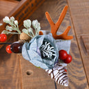 Christmas Reindeer Antlers Headband Hair Clips Hair Hoop Girl Beauty Headdress Reindeer Antler Headband Cute Deer Headband Hair Accessory Antler 4 ywduoying Store