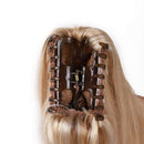 100% Remy Human Hair Ponytail Extension One Piece Claw/Jaw Clip Ponytail Hairpiece Clip In Pony Tail Extensions For Girl Lady Women Long Straight