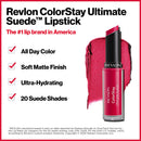 Revlon ColorStay Ultimate Suede Lipstick, Longwear Soft, Ultra-Hydrating High-Impact Lip Color, Formulated with Vitamin E, Stylist (073), 0.09 oz REVLON