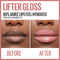 Maybelline Lifter Gloss Lip Gloss Makeup With Hyaluronic Acid, Hydrating, High Shine, Hydrated Lips, Fuller-Looking Lips, 003 MOON, 0.18 Fl Oz Maybelline New York