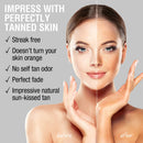 Face Tanner – Self Tan Serum w/Hyaluronic Acid and Organic Oils, Self Tanners Best Sellers, Facial Sunless Tanner for Natural Sunkissed Glow, Fake Tan Moisturizer, 2.0 fl (Light to Medium) GOLDEN STAR BEAUTY