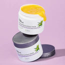 Exfoliating Glycolic Face Mask & Scrub - Anti Aging, Acne & Blackhead Treatment for Brightening and Exfoliation with Turmeric & Vitamin C - Natural AHA Enzyme Exfoliant for Scars & Glowing Skin InstaNatural Store
