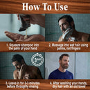 Just for Men Just For Men Control GX Grey Reducing Beard Wash, Gradually Colors Mustache and Beard, 4 Fl Oz, Pack of 3 Just for Men Store