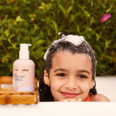 Evereden Kids Shampoo and Conditioner 2 in 1: Cool Peach, 10.1 fl oz. | Plant Based and Natural Kids Skin Care | Non-toxic and Organic Ingredients | Multi-Vitamin Skin Care for Kids Evereden