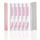 Tammy Taylor Peel 'N' Stick Zebra Professional Nail Files | Long-Lasting & Disposable 100 Grit Nail Files w/Emery Board | Replaceable Travel-Friendly Size | Handcrafted Fingernail Files (25 pcs) Tammy Taylor