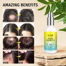 Luv Me Care Hair Growth Oil with Caffeine and Biotin 2 Pack - Biotin hair growth serum for Stronger, Thicker, Longer Hair 1.7 oz Luv Me Care