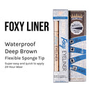 FAIRYDROPS FOXY Eyeliner | Waterproof Brown Eyeliner | Smudge Proof Japanese Liner | Made in Japan FAIRYDROPS