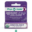 Oncology Lip Balm USDA Organic, Hydrate Dry, Parched Lips. Moisturizing -3 Pack PhysAssist