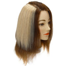 S-noilite Clip in Hairpieces One Piece 2 Clips Natural Blonde Thick Clip in Hair Extensions 8Inch 12g Short Remy Hair For Women with Thinning Hair Add Hair Volume S-noilite