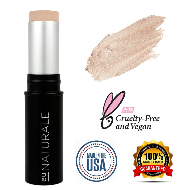 Au Naturale Zero Gravity C2P Foundation in Sand - Vegan Cream Foundation | Made in the USA | Organic | Vegan | Cruelty-free Au Naturale