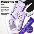 L'Oreal Paris Feria Hyper Platinum Advanced Lightening System Hair Bleach, Hair Lightening Up To 8 Levels, Platinum Blonde Hair Results, With Anti Brass Purple Conditioner L'Oreal Paris Store