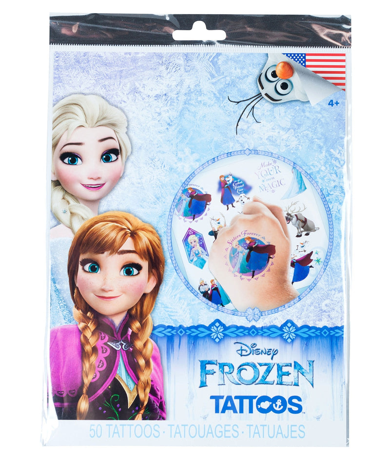 Savvi Disney Temporary Tattoos, Set of 50, Disney Frozen Savvi