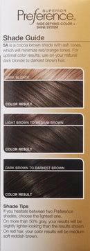 L'Oreal Paris Superior Preference Fade-Defying + Shine Permanent Hair Color, 5A Medium Ash Brown, Pack of 1, Hair Dye L'Oreal Paris